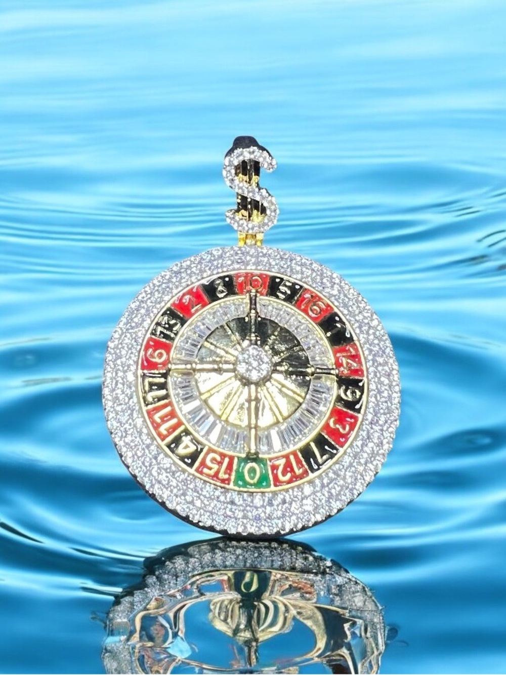 Roulette Wheel Pendant